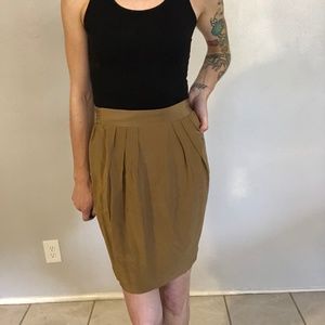 Vintage Moda International silk skirt